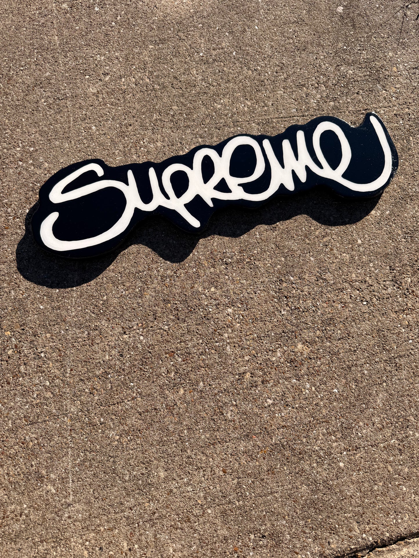 supreme wall art