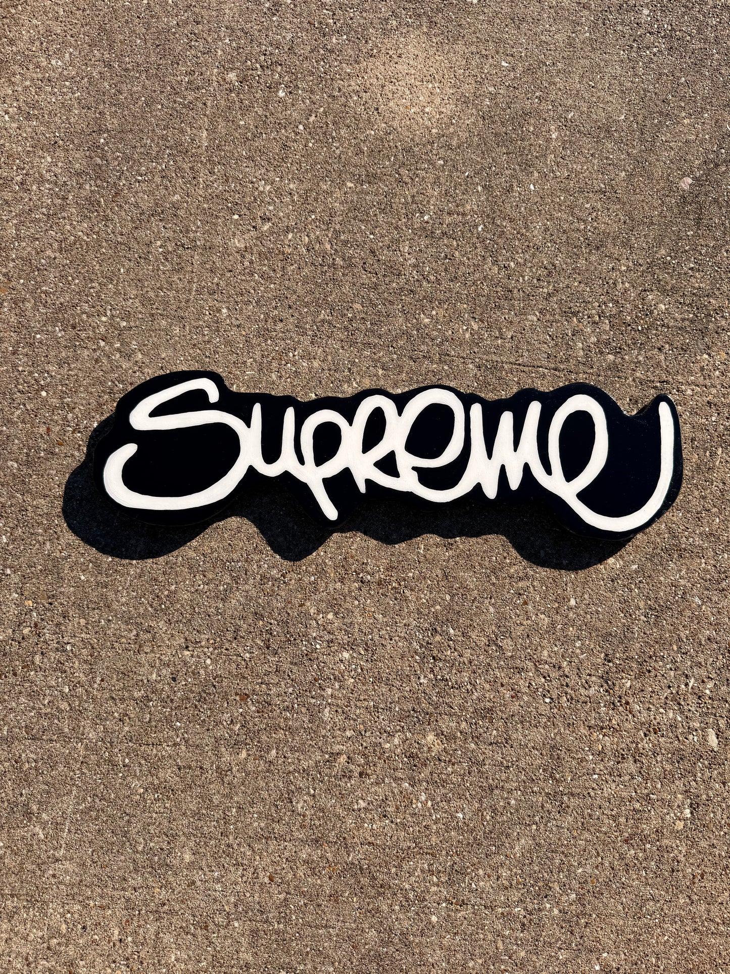 supreme wall art