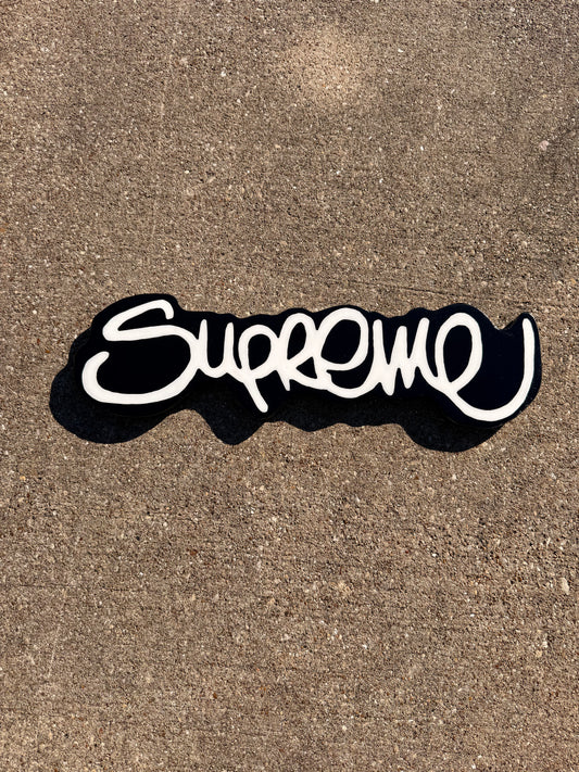 supreme wall art
