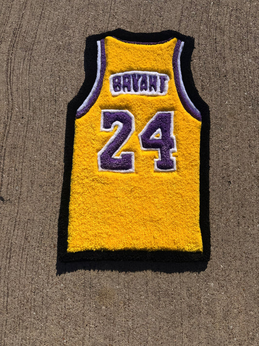 kobe jersey rug