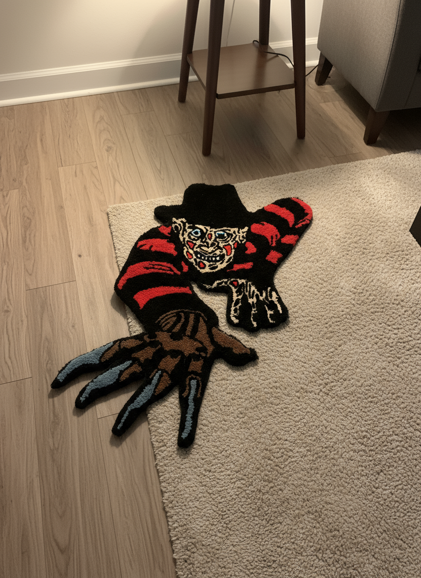 freddy kruger rug